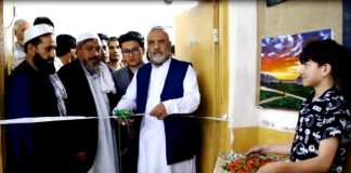 نمایشگاه نقاشی شکوفه ها گشایش یافت