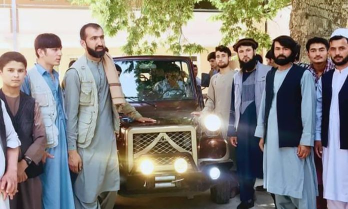 ساخت موتر جدید نوع جیف‌ آهو توسط یک دانشجوی افغانستانی