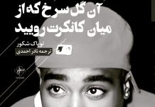 پرتاب شدن سنگی در اقیانوس ترجمه