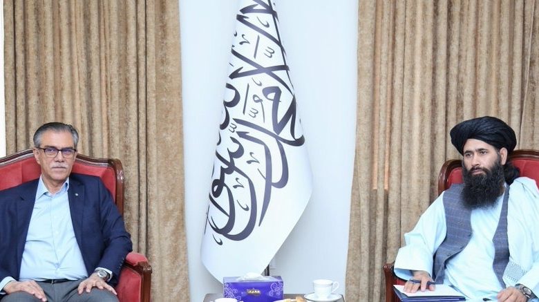 دیدار رییس پوهنتون آغاخان با معین وزارت خارجه